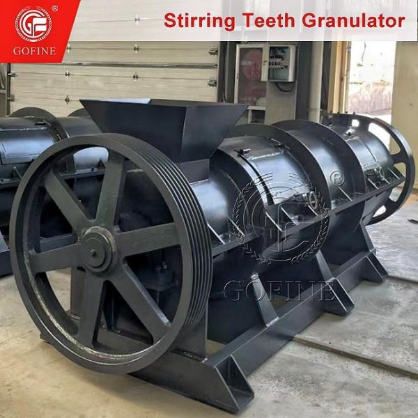 Granulation Rate Ball Shape Organic Fertilizer Granulation Machine 1-3T/H