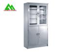 Hospital Furniture Apparatus Storage Cabinet Floor Mounted Heat Resistant