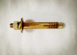 Elevator Yellow Zinc Plated Expansion Anchor Bolt , Carbon Steel Wedge Anchor