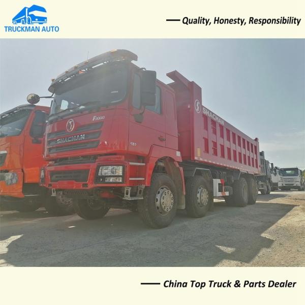 Buy cheap 12 Wheel SHACMAN 50 Tons 8x4 Dump Truck For Ghana from wholesalers