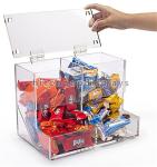 Counter Top Acrylic Display Case , Pure Acrylic Display Cubes for Candy