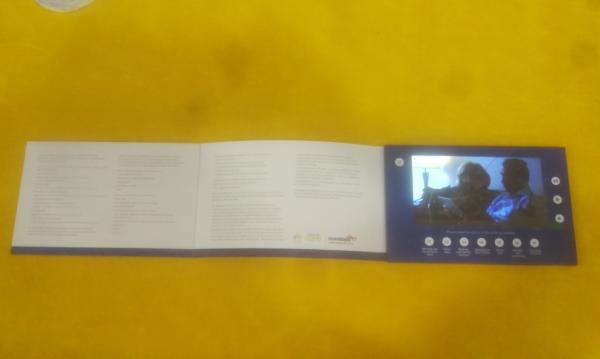 Buy cheap 7 Inch Advertising Digital Video Book With 350mAh-2000mAh Li-Ion Battery from wholesalers