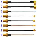 Pigtail Cable RG178 coaxial cable 50 ohm military standard for WIFI Wireless LOW
