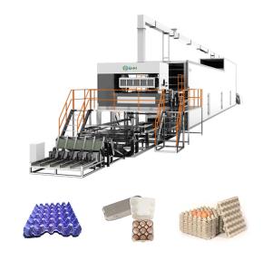 Wholesale Big Quantity Waste Paper Egg Tray Packaging Making Machine Egg Carton Box Machine from china suppliers