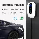 UL 11KW 3 Phase Car EV Charger Wallbox IEC 62196-2 In Public Parking Lots