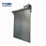 Remote Control Steel Roller Shutter Door 220V Galvanized 12x12 Roll Up Door 5m