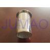 Buy cheap Low Carbon Steel Wire Mesh Filters Powder Coating Canister With Conical Hole from wholesalers