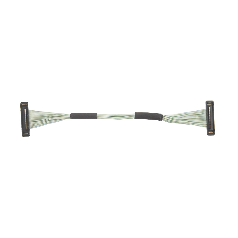 0.4mm Pitch 20380-R20T-06 Micro Coaxial Cable lvds connector cable 20P 0.4mm pitch