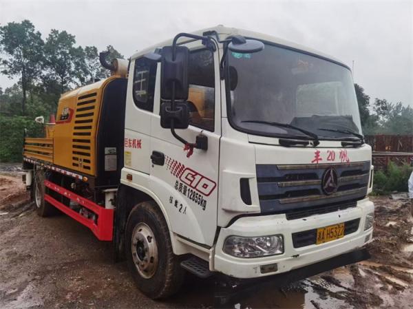 Buy cheap Zoomlion Used Truck Mounted Concrete Line Pump Trucks 45m3/h from wholesalers
