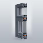 Office Skate 90 Series Inswinging Casement Windows With Thermal Break Aluminum