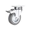 Buy cheap Light Duty Thermoplastic Rubber Caster Wheels 4 Inch Diameter Swivel TPR Casters from wholesalers