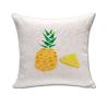Buy cheap Throw Pillow Covers Pineapple Decorative Pillowcases Pillow Cushion Covers for Sofa Couch 18" x 18" from wholesalers