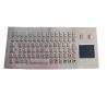 Buy cheap IP68 USB RS232 PS2 Metal industrial Keyboard With Touchpad from wholesalers