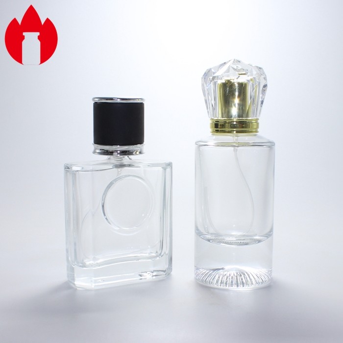 30ml 50ml 100ml Luxury Cosmetic Perfume Glass Bottle