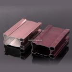 Exquisite Grain Aluminum Profile For Kitchen Cabinet Different Rose Finish
