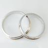 Buy cheap Fashion Diamond Jewelry Custom 8g 18K Gold Couple Rings from wholesalers