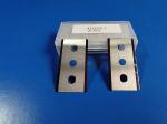 Wholesale Tungsten Carbide Razor Blade three Holes for Paper Slitting