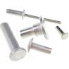 Buy cheap Flat Truss Head Custom Fasteners Solid Aluminum Rivets For Metal Sheet from wholesalers