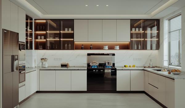 Buy cheap Contemporary Architectural Hotel Interior And Exterior Design Luxury Villa Kitchen from wholesalers