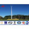 Buy cheap Slip Sleeve Tapered 80ft GSM Mono Pole Tower With Poured Concrete from wholesalers