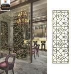 sus Material 304L 316 Art Pattern Design laser Cut Stainless Steel Engraving