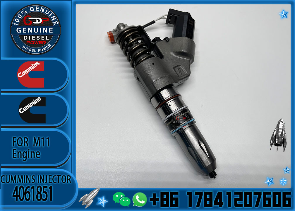 4307547 4061851 Ism11 Qsm11 Engine Fuel Injector For Excavator Diesel Engine Parts For Sale