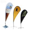 Buy cheap Weatherproof Polyester Teardrop Beach Flag CMYK Waterproof from wholesalers