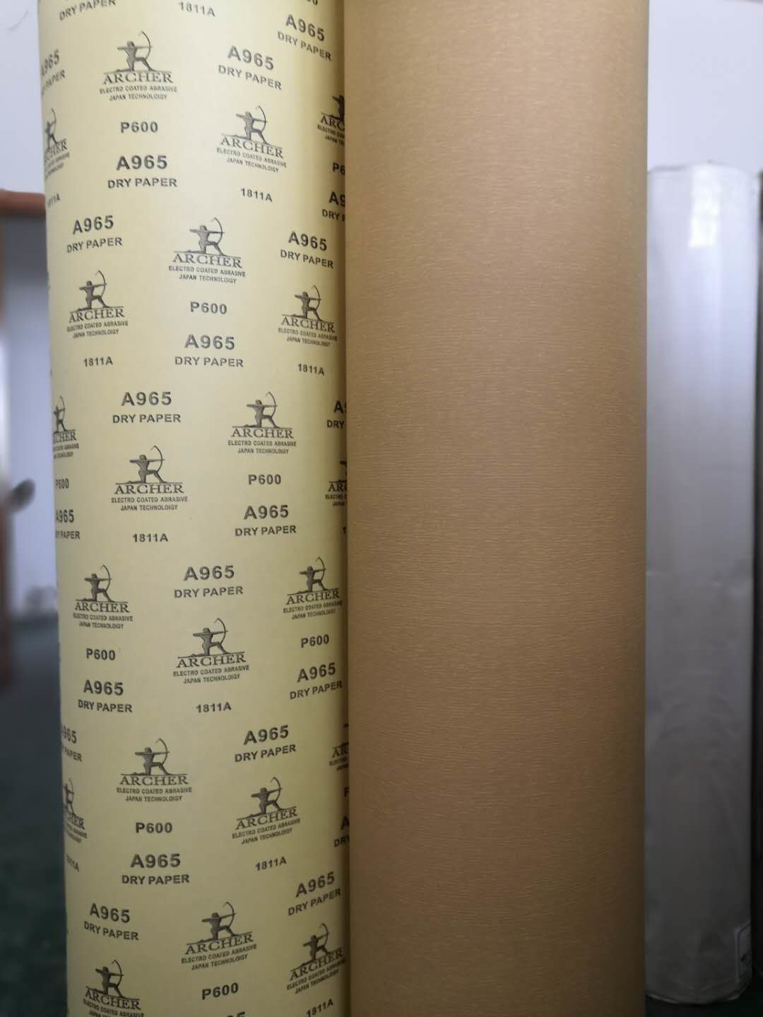 Jumbo Abrasive Cloth Roll Sandpaper Sanding Substrate J X Y Weight