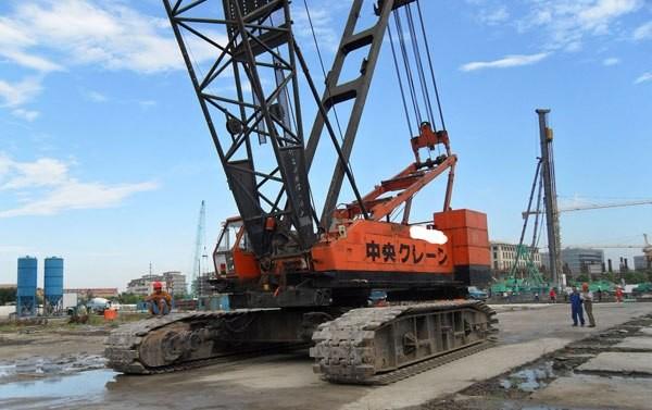 Buy cheap 150T used hitachi crawler crane KH700 Singapore Korea Rep. Syrian Uzbekstan from wholesalers
