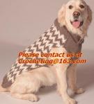 Easy knit dog sweater, fashion knit pet sweater,dog sweater, Striped Pulllover
