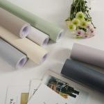 Pure Color Self Adhesive Wallpaper for Wardrobe Renovation Waterproof and Oil
