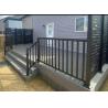 Buy cheap Modern Sleek Balcony Ss Glass Railing Metal And Glass Balustrade Easy Maintenance from wholesalers