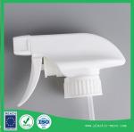 clean bottle head in white color 28/400 spray head spray gun head pump head