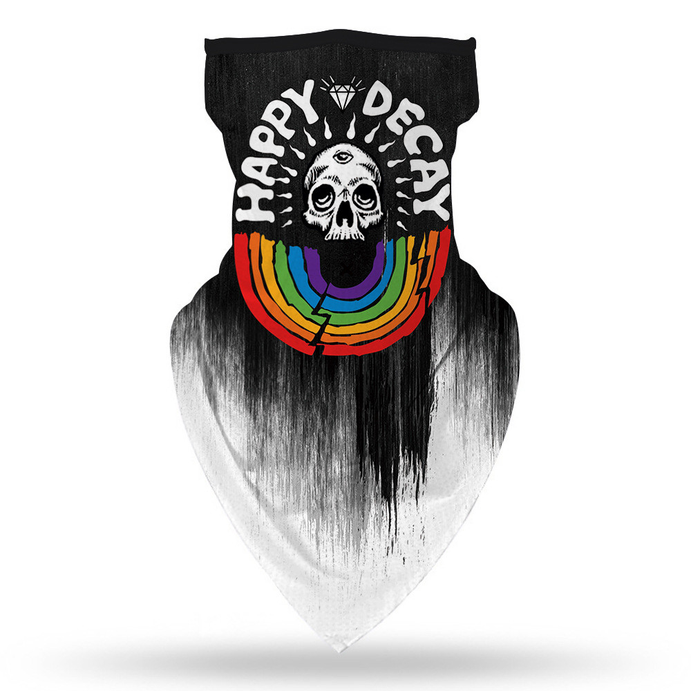Silk Men Satin Joker Hair Band Seamless Head Tube Bandana