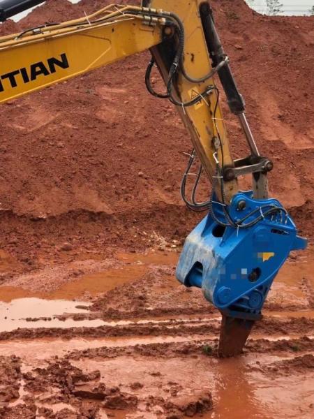 Buy cheap 20 Ton Excavator Mounted Vibratory Hammer For Caterpillar 320 Kobelco210 JCB DOOSAN HUNDAI210 from wholesalers