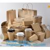 Buy cheap Eco Friendly, Oil Resistant, Salad Soup Rice Noodles Bowl, Bamboo Pulp, Disposable, Kraft Paper Bowl Lid from wholesalers