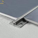 External Edge Metal Trim Expansion Joint Profile Silver Rubber OEM