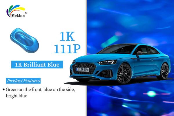 Buy cheap 1K Brilliant Blue car body coating Car Paint Rust-Proof Quick-Drying 1K Metallic Paint from wholesalers