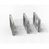Buy cheap Bi Directional Office Building RFID Glass Swing Barrier Turnstile from wholesalers