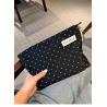 Buy cheap POLKA DOT BLACK MAKEUP BAG SWEET SKINCARE STORAGE BAG CARRYING PORTABLE COIN PURSE TRAVEL WASH from wholesalers
