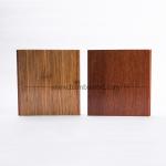 12mm Hand Scraped Bamboo Flooring Charcoal Moisture Resistant