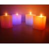 Buy cheap Light Activated Pillar Flameless LED Candles Rainbow Color Changing Eco Friendly from wholesalers