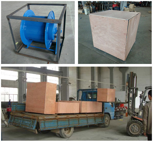 Electric Steel Cable Drum / Winding Cable Drum