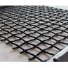 Buy cheap Black Woven Vibrating Screen Stainless Crimped Wire Mesh High Temperature Resistance from wholesalers