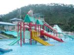 Kids Amusement Park Water Playground / Fiberglass Interactive Water House Toys
