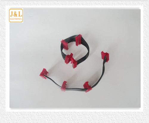 High quality wire harness UL1007 red and black + 2.54