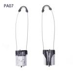 High Strength Metal Cable Optic Tension Clamp Dead End Anchoring Wedge Clamp