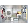 Buy cheap Fashion Polishing Surface Cosmetic Display Shelves With Logo And Acrylic Display Stand from wholesalers
