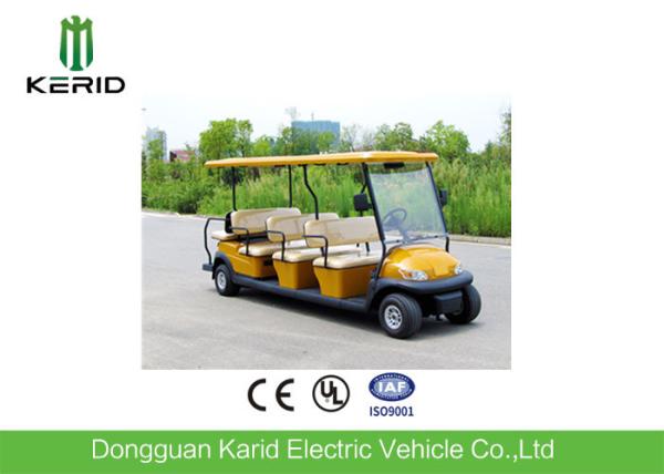 Battery Powered Electric Road Legal Golf Cart For 7-8 Person Adults 1 Year