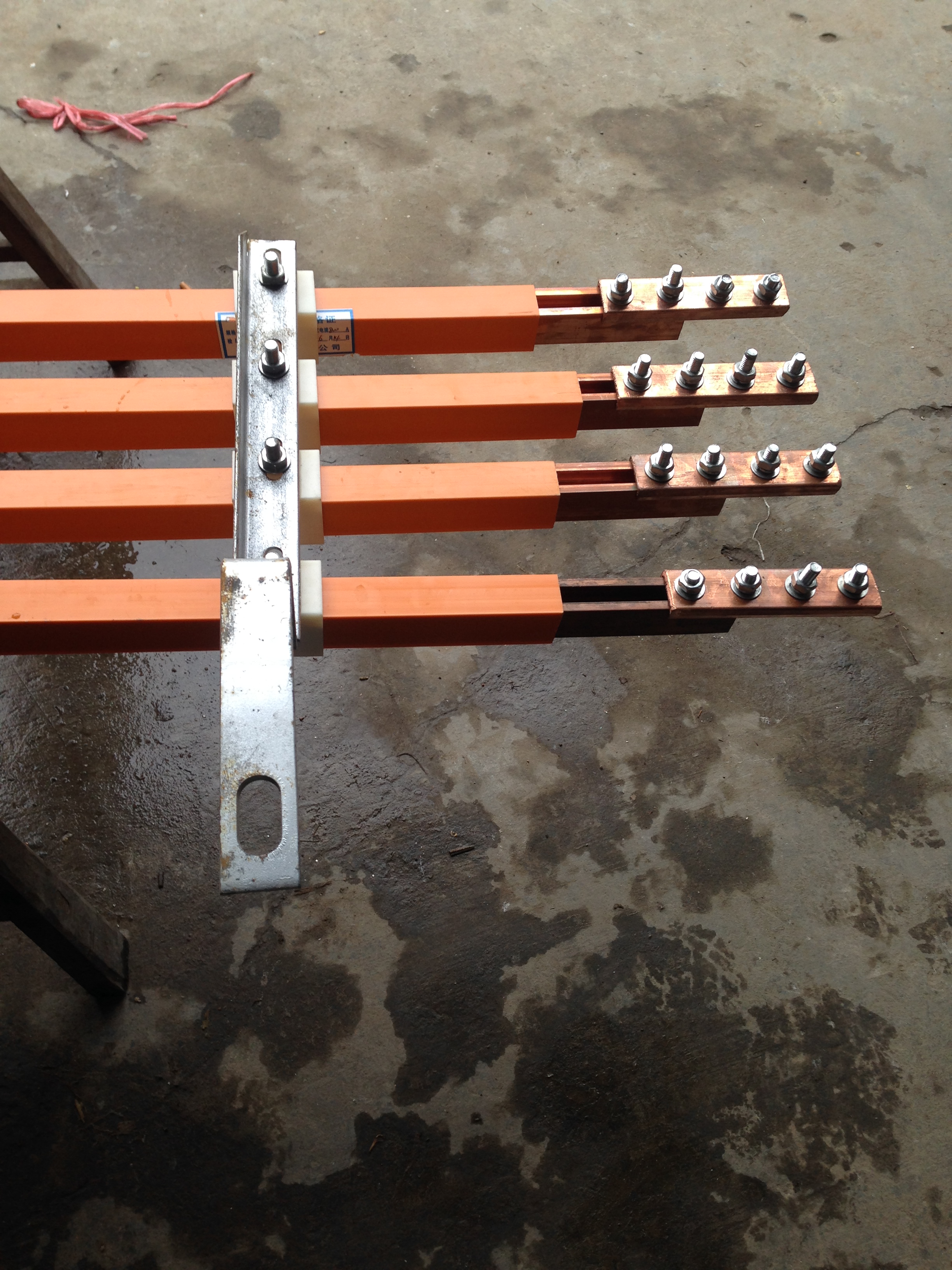 Insulated Conductor Busbar System Overhead Crane Bridge Crane Electrification
